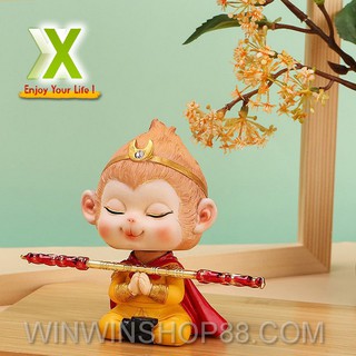 Tượng Tôn Ngộ Không – Tề Thiên Đại ThánhTrang Trí Laptop Ô Tô Asam