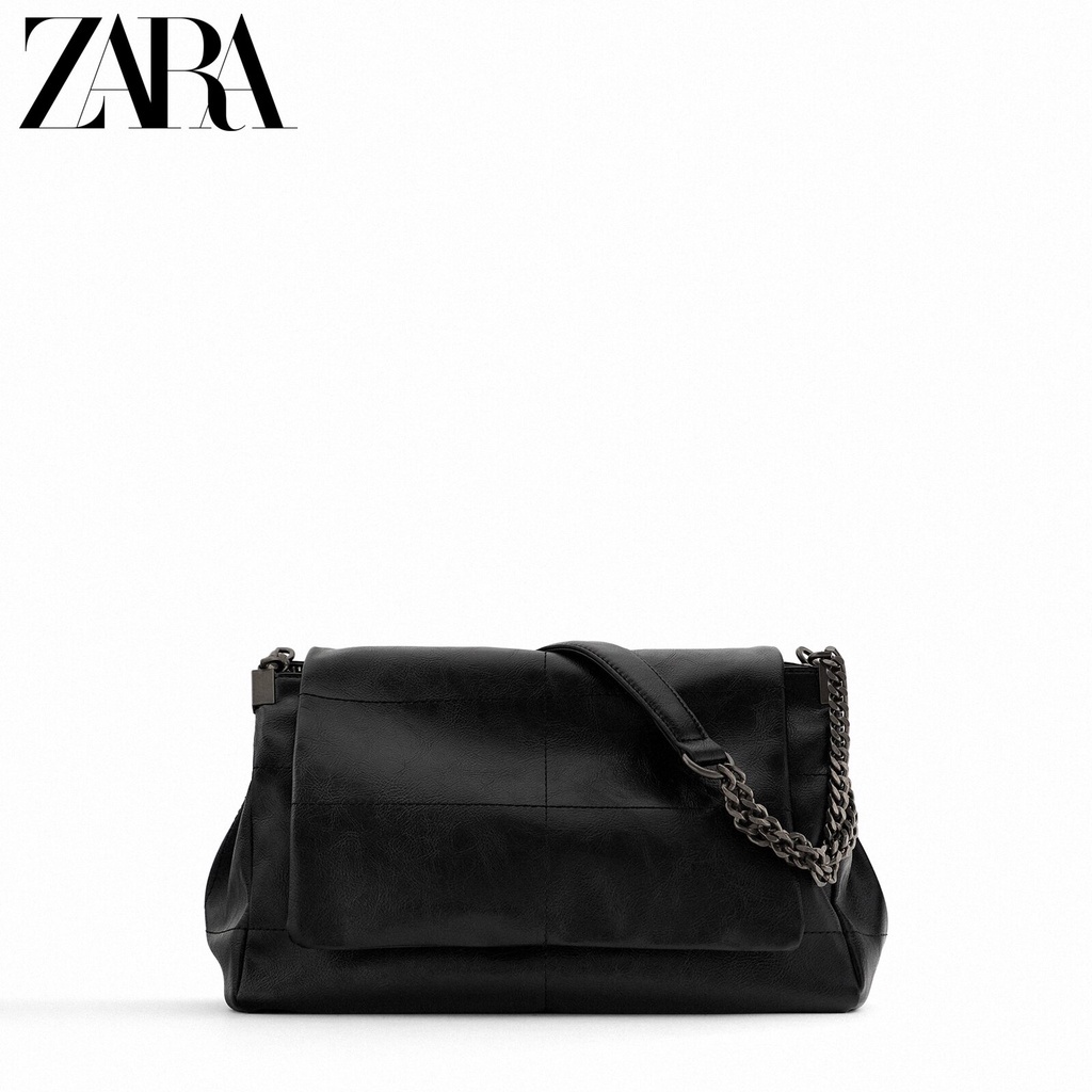 Zara Túi Xách Đeo Vai Kích Cỡ Lớn Đơn Giản Xinh Xắn Dành Cho Nữ