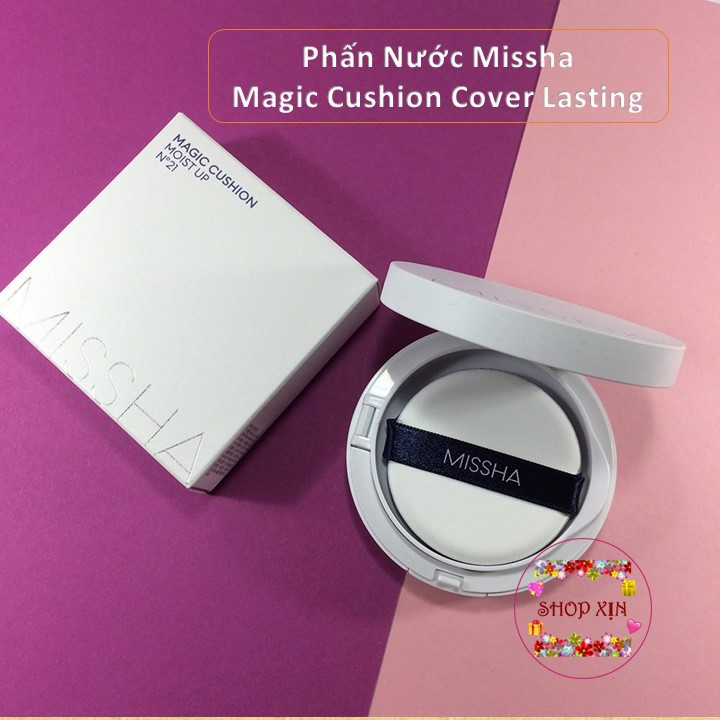 Phấn nước trang điểm Missha Magic Cushion Moist Up SPF50 PA+++ [Có Lõi hoặc Không Lõi Thay Thế] | BigBuy360 - bigbuy360.vn