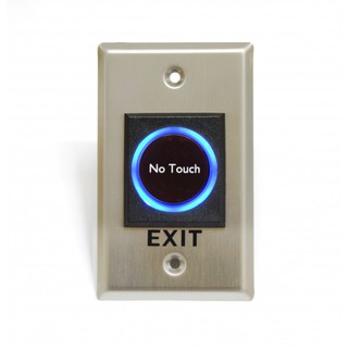 Nút exit cảm ứng hồng ngoại inox hình chữ nhật