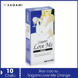 Bao Cao Su SAGAMI Love Me, Hàng Chính Hãng Japan, Siêu Mỏng, Mang Đến Cảm Giác Chân Thật (Che Tên Sản Phẩm)