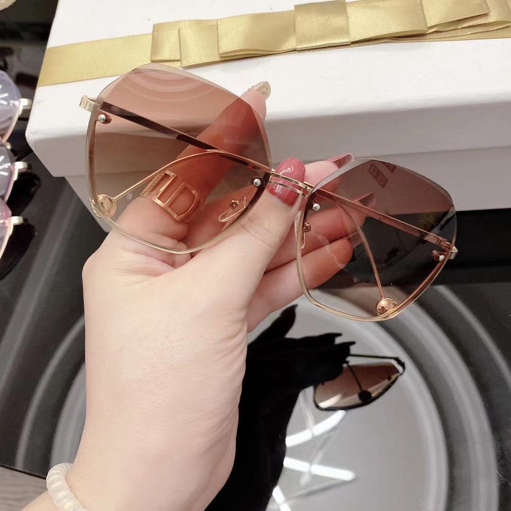 Kính Mát Phân Cực Không Gọng Kiểu Mới Cho Nữ