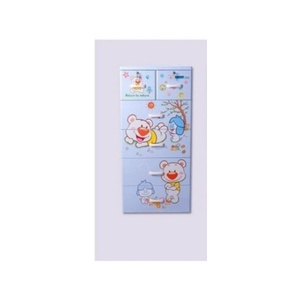 Tủ nhựa Lucky 5 tầng Việt Nhật 60*48*122cm