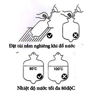 Túi chườm cao su nóng lạnh đa năng