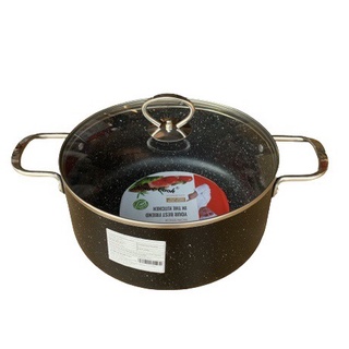 XẢ KHO - NỒI CHỐNG DÍNH ĐÁY TỪ ELMICH SIZE 24 - Còn màu xanh
