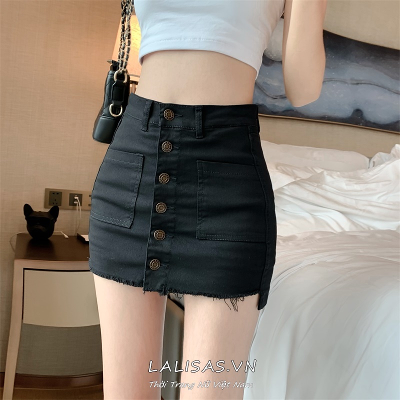 Chân Váy Chữ A Với Thiết Kế Lưng Cao Xinh Xắn Dành Cho Nữ | BigBuy360 - bigbuy360.vn