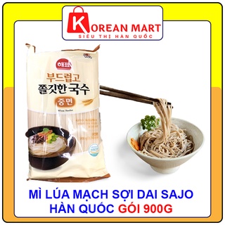 Mì lúa mạch sợi dai Sajo Hàn quốc gói 900g