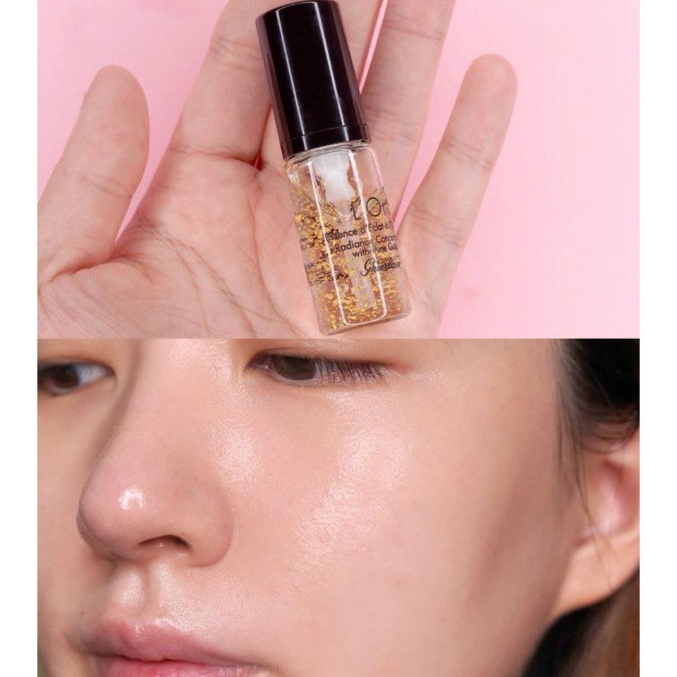 [Mini size 5ml] Kem Lót Vàng 24K Guerlain L’Or Radiance Concentrate With Pure Gold