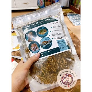 Sâu canxi sấy 50- 100g dùng cho nhím kiểng , hamster,v.v…