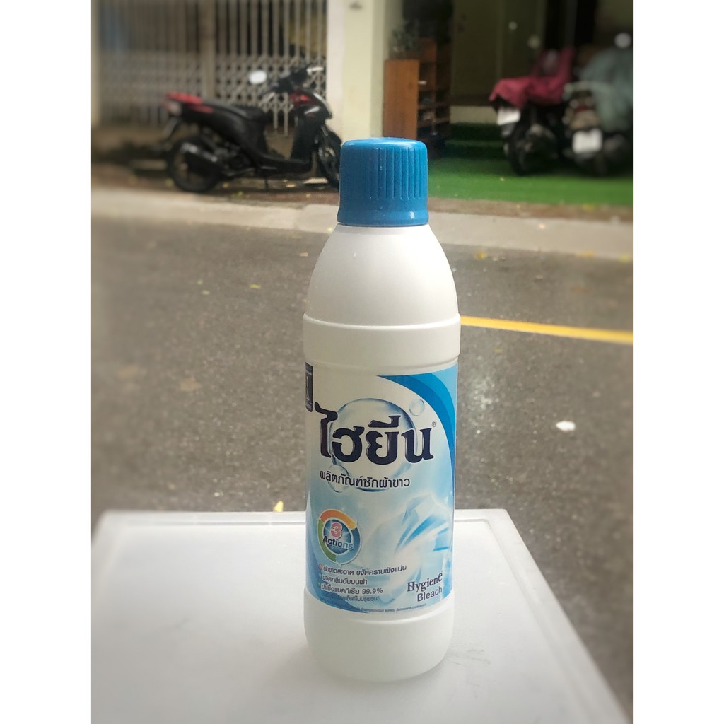 NƯỚC TẨY QUẦN ÁO TRẮNG,MÀU, SIÊU SẠCH HYGIEN 250ML - THÁI LAN