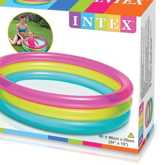 INTEX Hồ Bơi Mini Bằng Nhựa 5892 Tiện Dụng Cho Bé