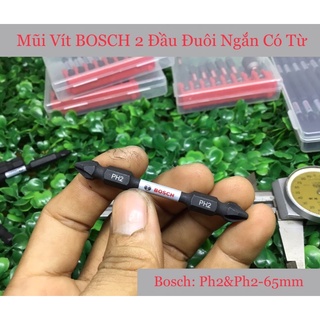 Mũi Vít BOSCH 2 Đầu Đuôi Ngắn Dài 65mm