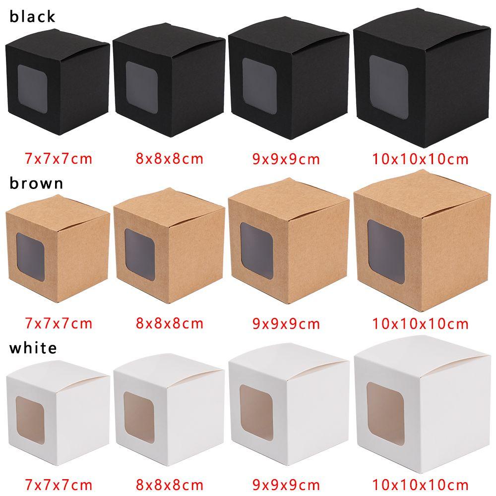 Krny Set 10 Túi Giấy Đựng Quà Kẹo Quà Tặng Phong Cách vintage