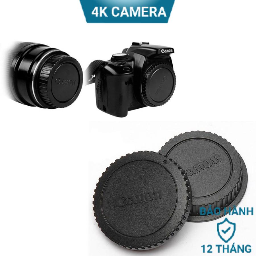 Nắp đậy body máy ảnh nắp đậy lens canon