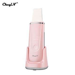 Máy Làm Sạch Da Mặt Ckeyin Mr486 Sử Dụng Sóng Siêu Âm Có Chức Năng Tạo Nhiệt 6 Mức Độ Kèm Đế Sạc