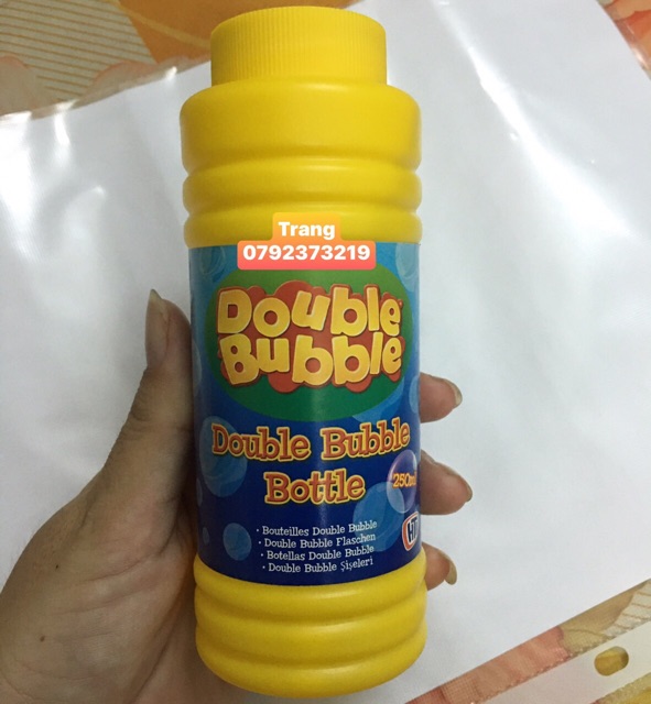 Nước bong bóng xà phòng 250ml -750ml