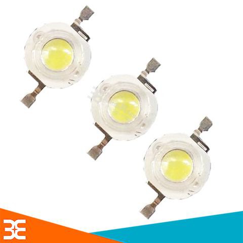 Bộ 3 Led Công Suất 3W Vàng Ấm ( Tặng 3 Đế Tản Nhiệt - Chưa Hàn )