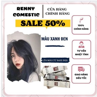 THUỐC NHUỘM TÓC XANH ĐEN(HÀNG HÀN quốc) kèm oxy