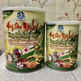 (Tặng 1 Nấm Đông Trùng) Sữa Bột Hồng sâm ngọc linh cho người già, người cao tuổi, người bệnh tiểu đường (Hộp 400g/900g)