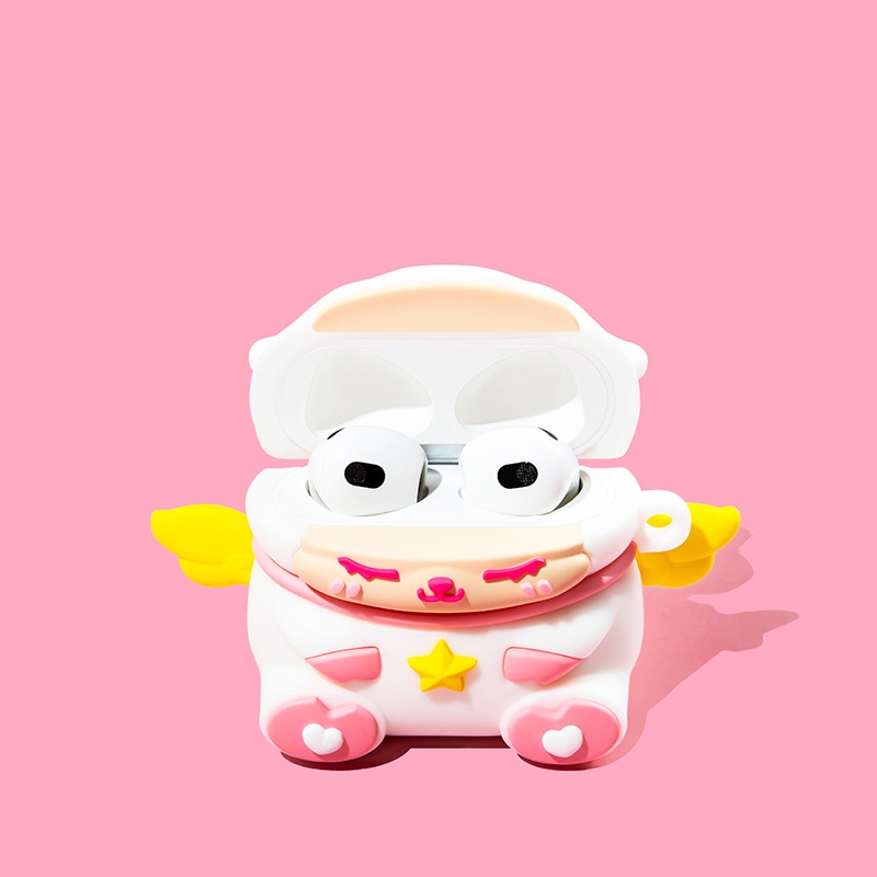 Vỏ Bảo Vệ Hộp Sạc Tai Nghe Airpods 3 Pro 2 3 Họa Tiết Hoạt Hình Kỳ Lân Nhiều Màu Dễ Thương Ốp