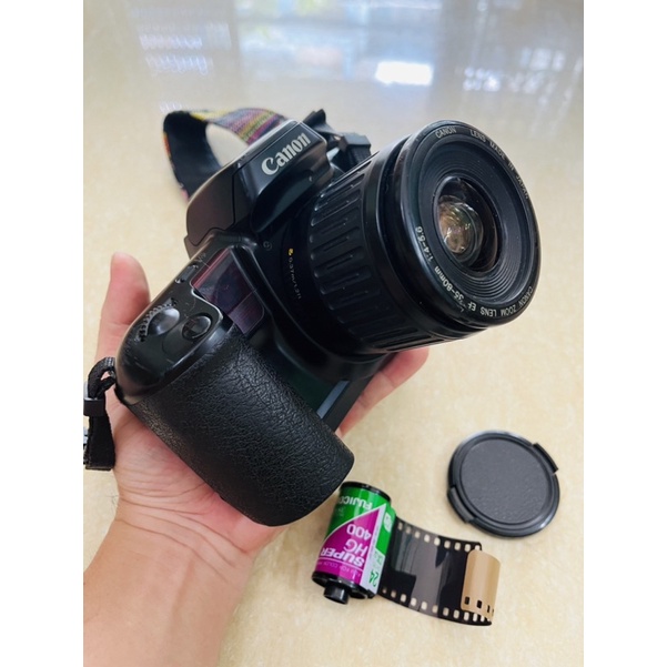 Máy ảnh film Canon eos 10QD tốc cao 4000 + lens Canon EF 35-80mm