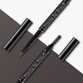 Chì Kẻ Mày Double Effect Lameila 02 đầu không thấm nước P0125