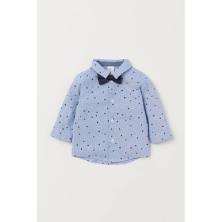 Sơ mi nơ h&m authentic