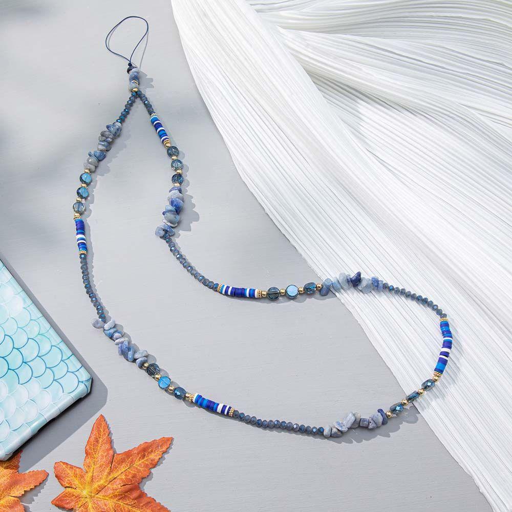 Dây Đeo Điện Thoại Xâu Hạt Thủ Công Thời Trang