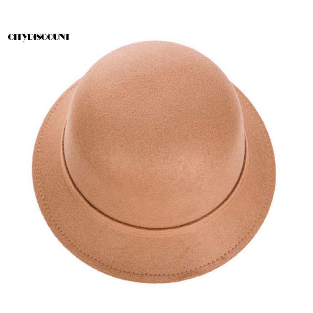 Mũ Len Màu Trơn Giữ Ấm Đính Nơ Thời Trang Cho Nữ