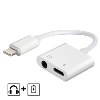 Cáp Chuyển Đổi Lightning sang cổng Lightning và 3.5mm 2 trong 1 cho Apple iPhone