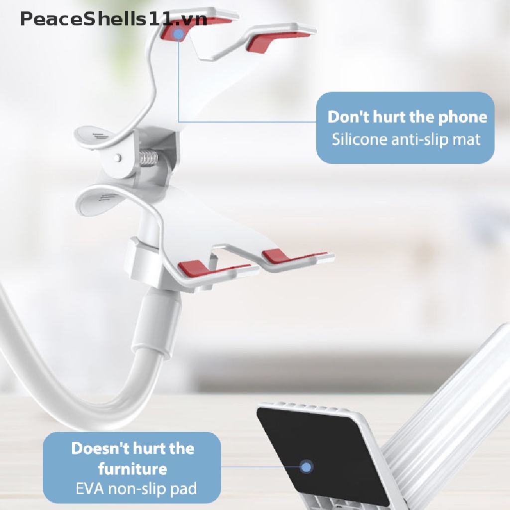 [PeaceShells] 360° Giá Đỡ Điện Thoại Cánh Tay Dài Linh Hoạt Tiện Dụng