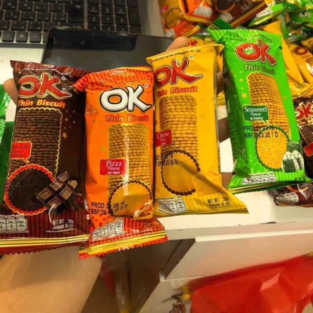 (Lẻ ) Bánh quy Thái Lan OK