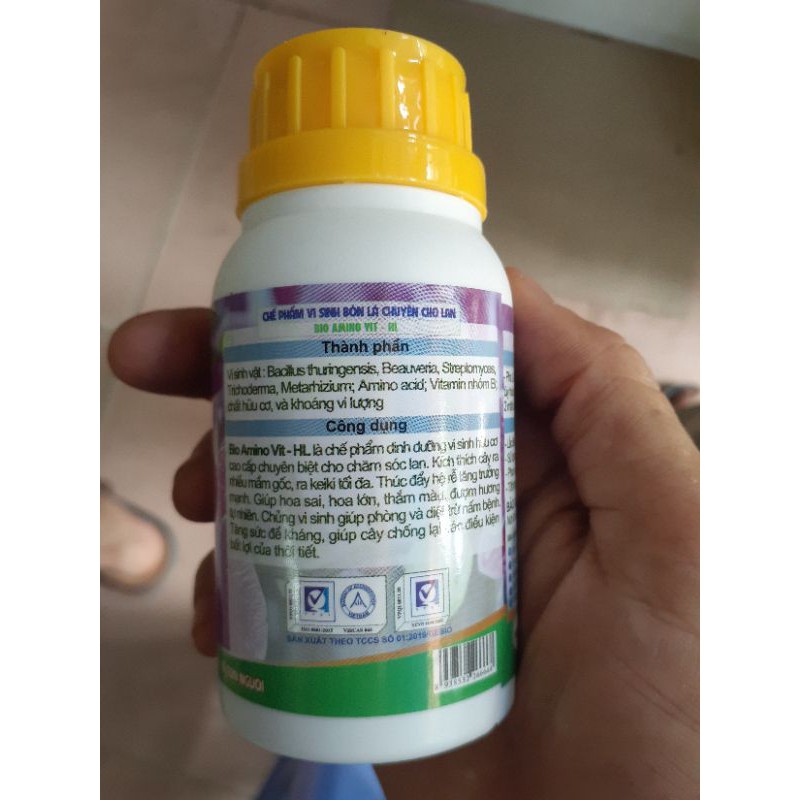 CHẾ PHẨM SINH HỌC SIÊU DƯỠNG HOA LAN BIO VIT CHAI 100ML