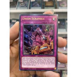 Thẻ Bài Lẻ YugiOh! Mã MAGO-EN104 - Union Scramble - Gold-Letter Rare - 1st Edition