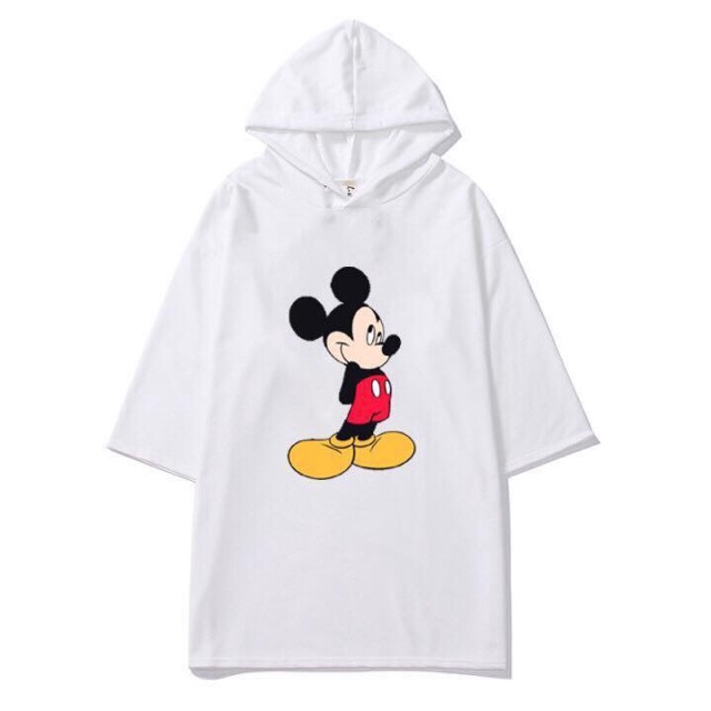 [20.10] Nhập mã WATYPN25 giảm 25k cho đơn từ 200k - Áo hoodie tay lỡ mickey giày vàng