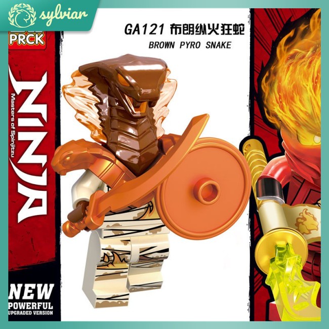 Mô Hình Đồ Chơi Lego Ninjago Mini Tương Thích Với Ninja Go / Jay Zame Kai GA115-122