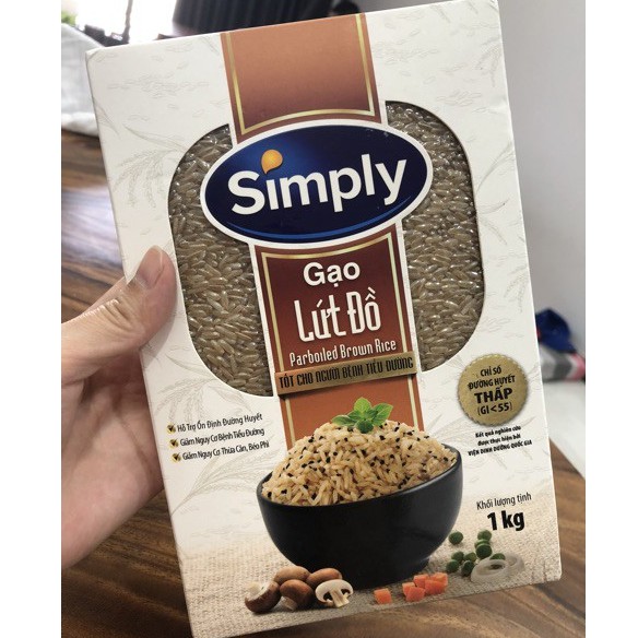 Gạo Lứt Đồ Simply 1kg