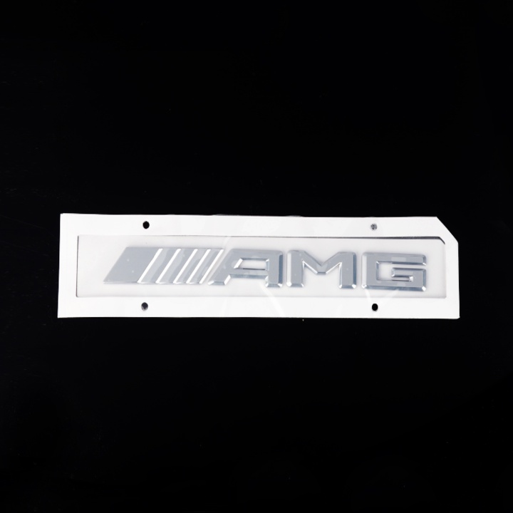 Decal logo 3D chữ nổi AMG dán xe đuôi ô tô - Kích thước:18.5*1.5cm - HÀNG CÓ SẴN