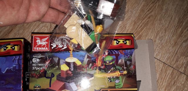 Set 6 hộp LegoNinjago Ngôi đền 6014 trọn bộ