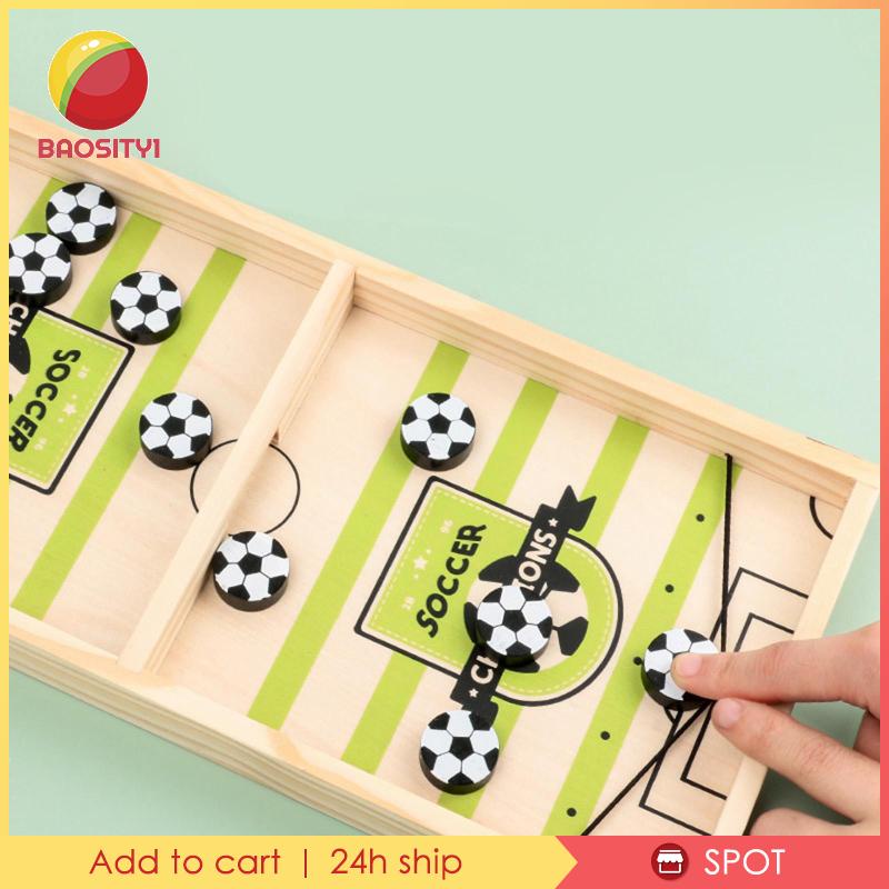 Fast Hockey Sling Puck Game Board Game Chess Toy Parent-Child Interactive