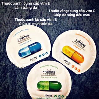 MẶT NẠ VIÊN THUỐC HAMJ
