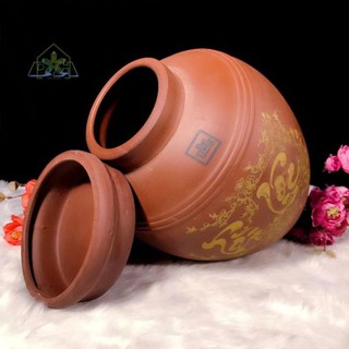 Hũ gạo phong thủy Bát Tràng 15kg