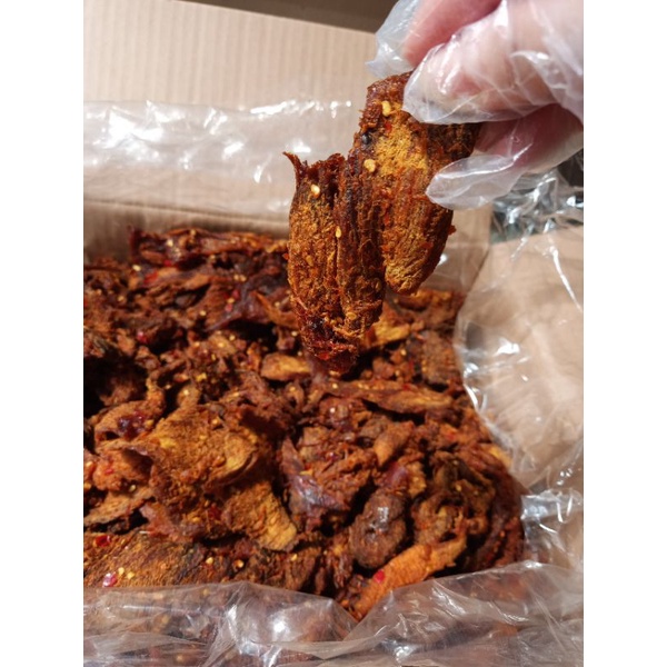 500g Khô Bò miếng vụn lớn dai mềm thơm ngon