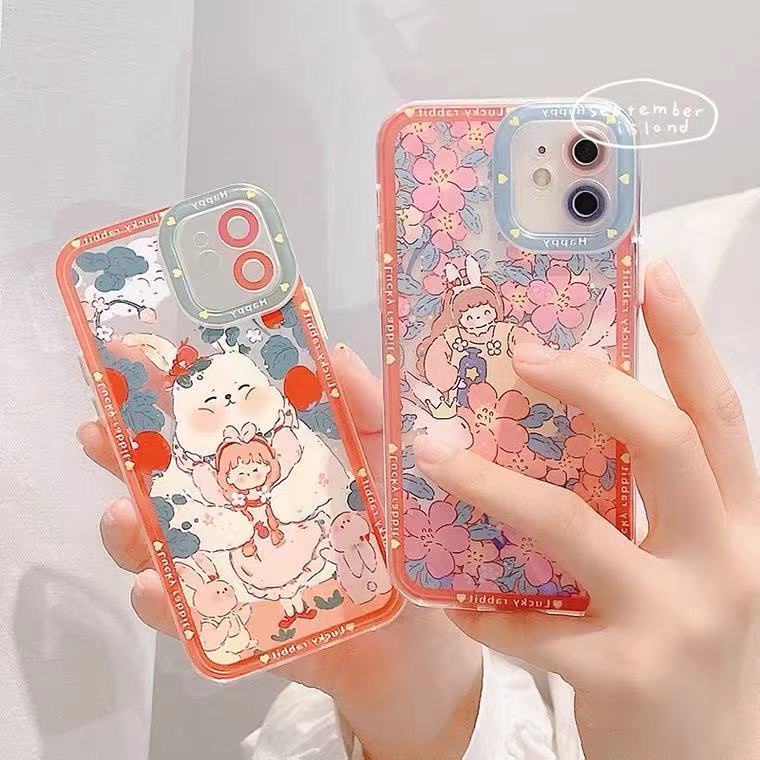 Ốp Điện Thoại Trong Suốt In Hình Thỏ Esther Dễ Thương Cho IPhone 13 Pro Max 12 Pro Max 11 Pro Max XR 6s 7 8 Plus