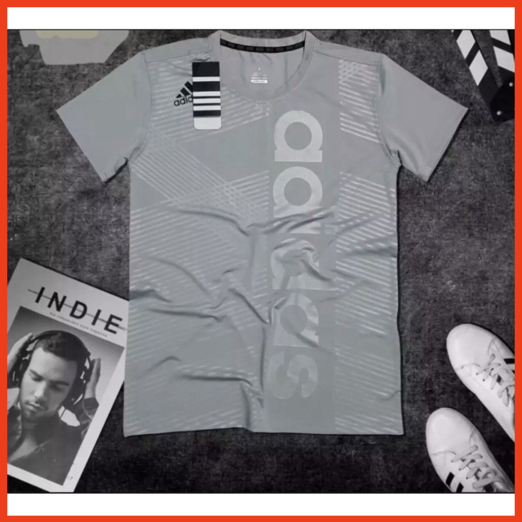 Áo thun nam cổ tròn form thể thao thời trang dập vân siêu cao tầng Nhiều Màu