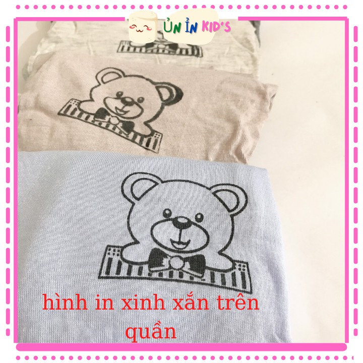 Quần Chục Dài Cho Bé Trai, Bé Gái, Chất Cotton Co Giãn, Thấm Hút Mồ Hôi Cho Bé Trai và Bé Gái