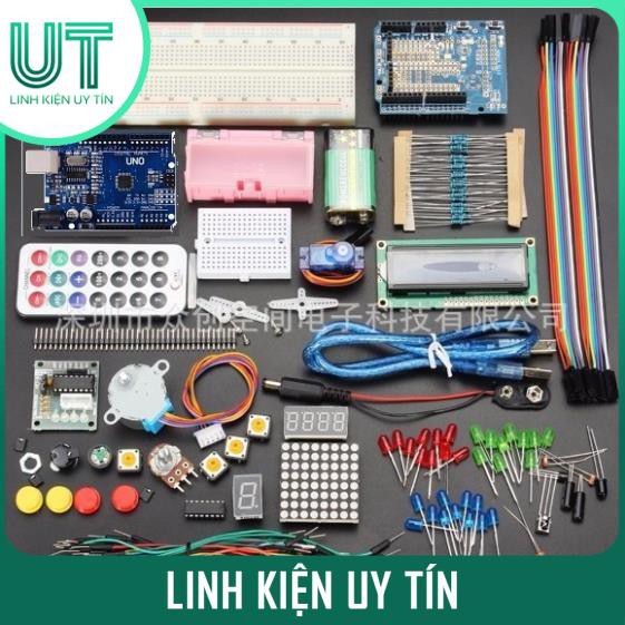 Bộ Kít Học Tập Arduino UNO R3 Cơ Bản, Bộ Arduino Starter Kit,Bộ thí nghiệm Arduino Cơ Bản