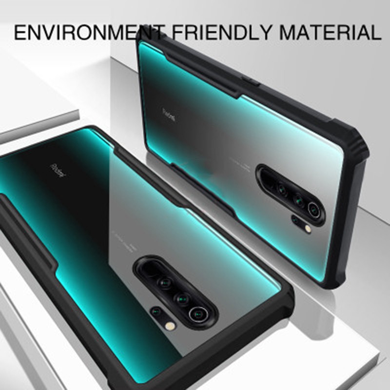 Ốp điện thoại trong suốt có túi khí chống sốc cho Xiaomi Redmi Note 8 9 7 Pro Max 8T 10X 9s 7s 8T POCO X3 NFC M3 Mi 10T Pro K30 K30s K30i Case