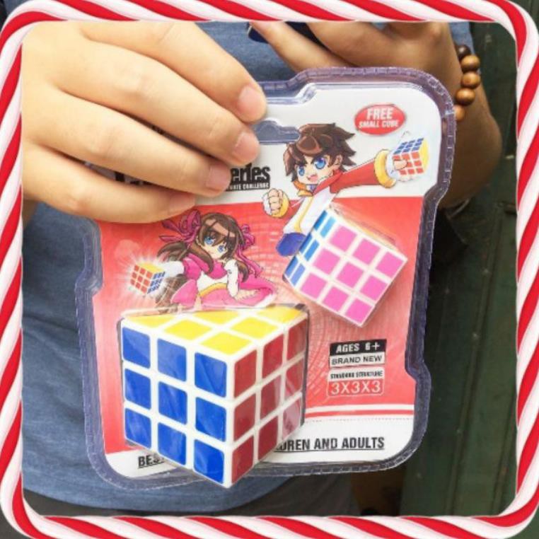 [GIÁ SỈ]  Rubic lập phương 3x3 tặng kèm 1 rubic nhỏ