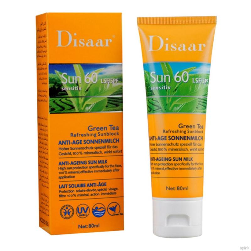 [Hàng mới về] Kem chống nắng SPF 60/ 90+ dưỡng ẩm 80ml dành cho da mặt và cơ thể